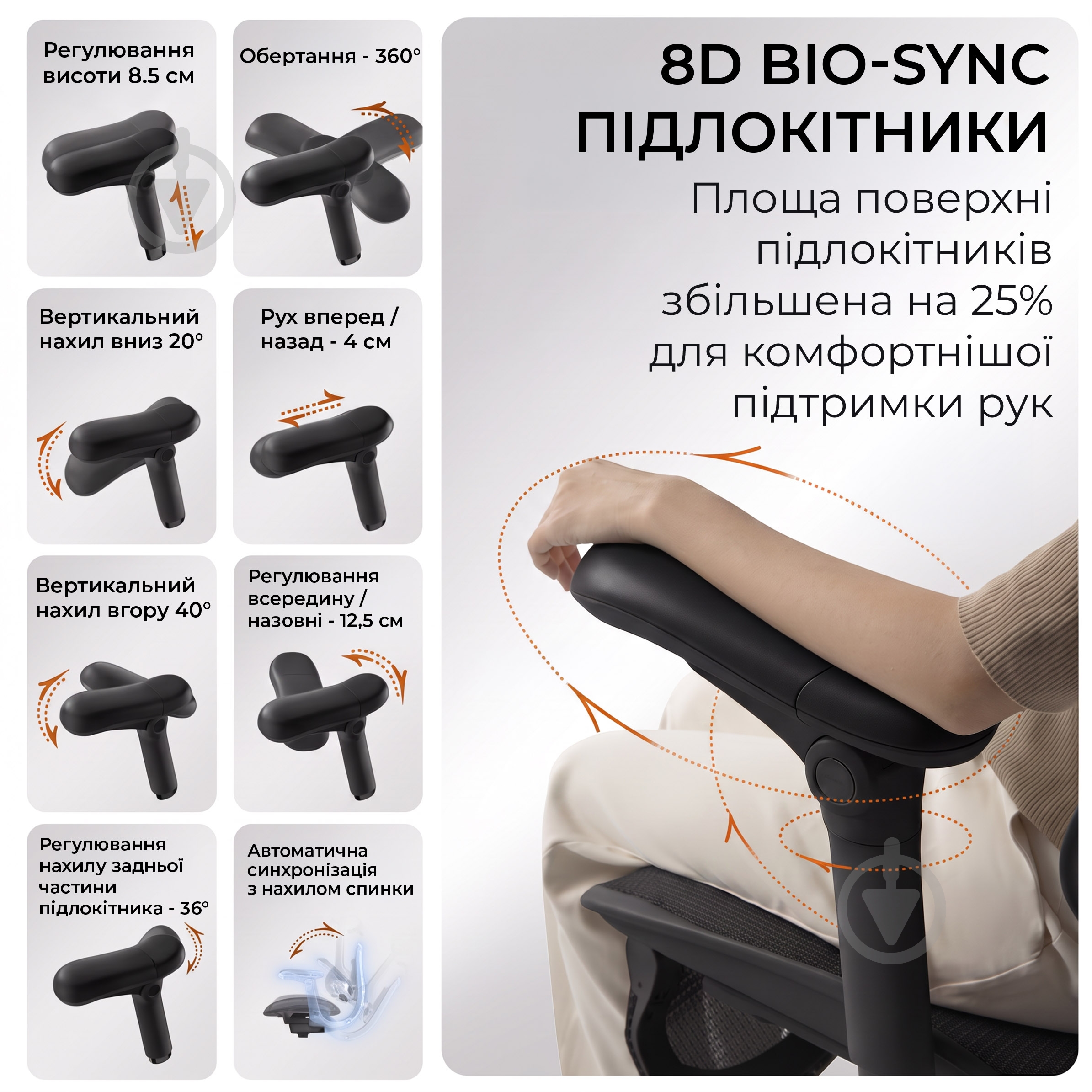 Кресло офисное Sihoo DORO C300 PRO V2 Black черный - фото 11 Кресло офисное Sihoo DORO C300 PRO V2 Black черный - фото 11