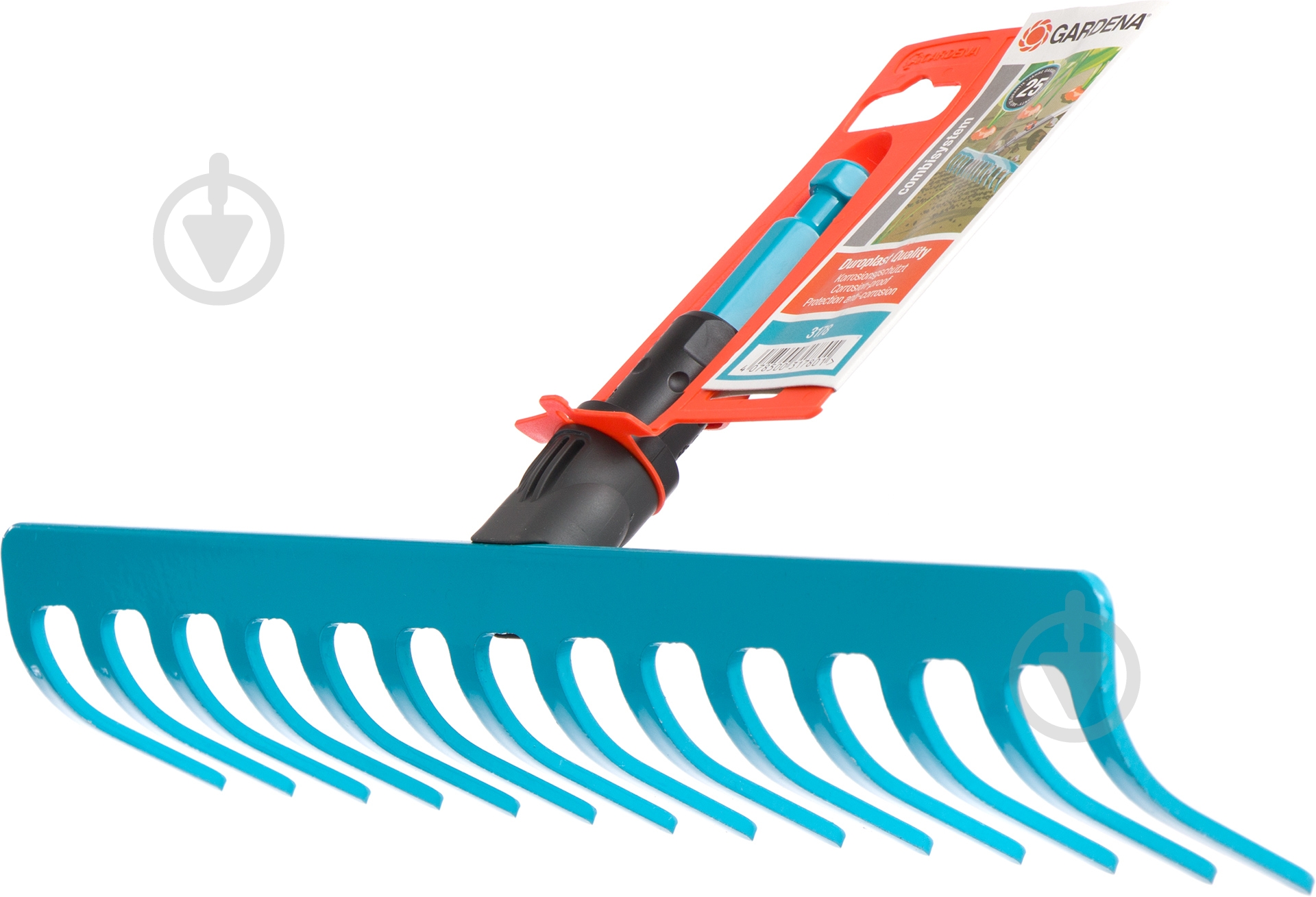 Грабли зубчатые Gardena Сombisystem 36 см 3178 - фото 1