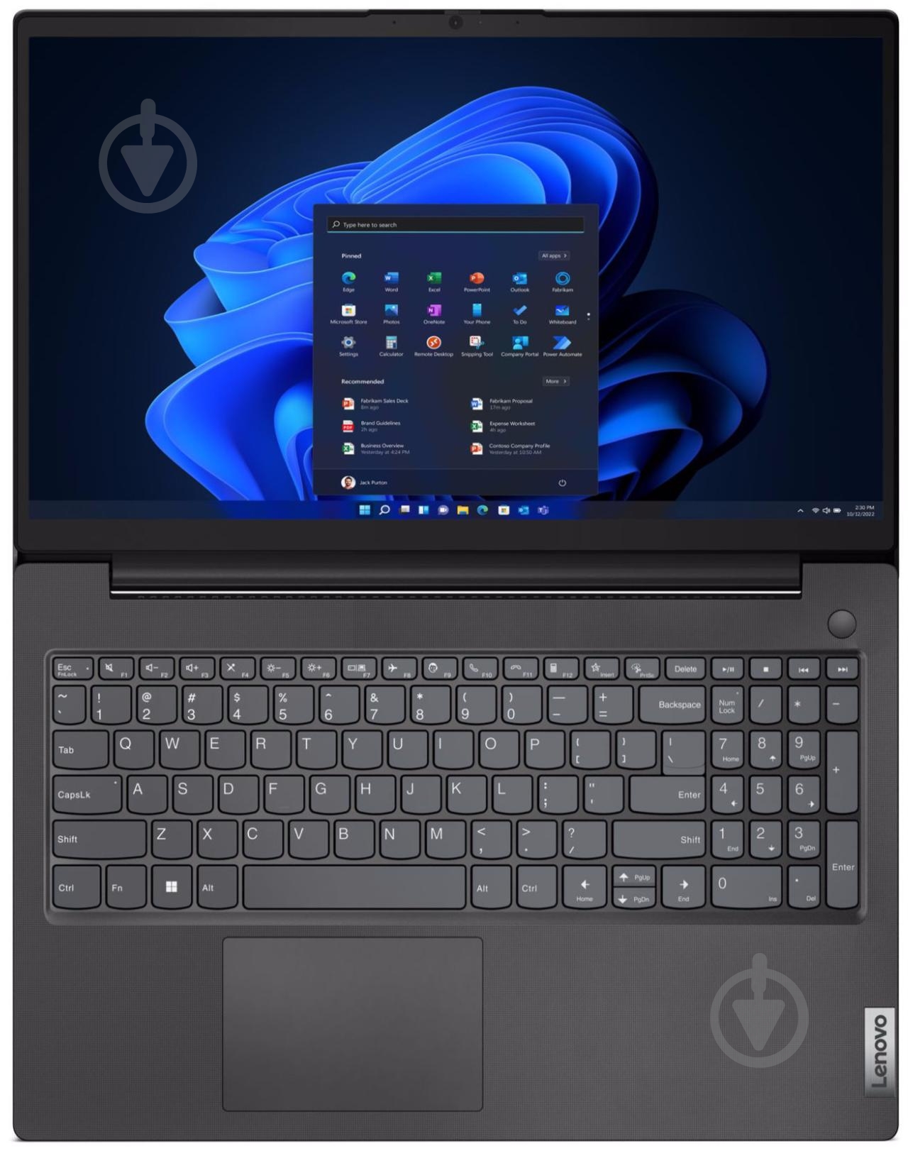 Ноутбук Lenovo V15 G4 IRU 15,6" (83A1S01J00) business black - фото 4