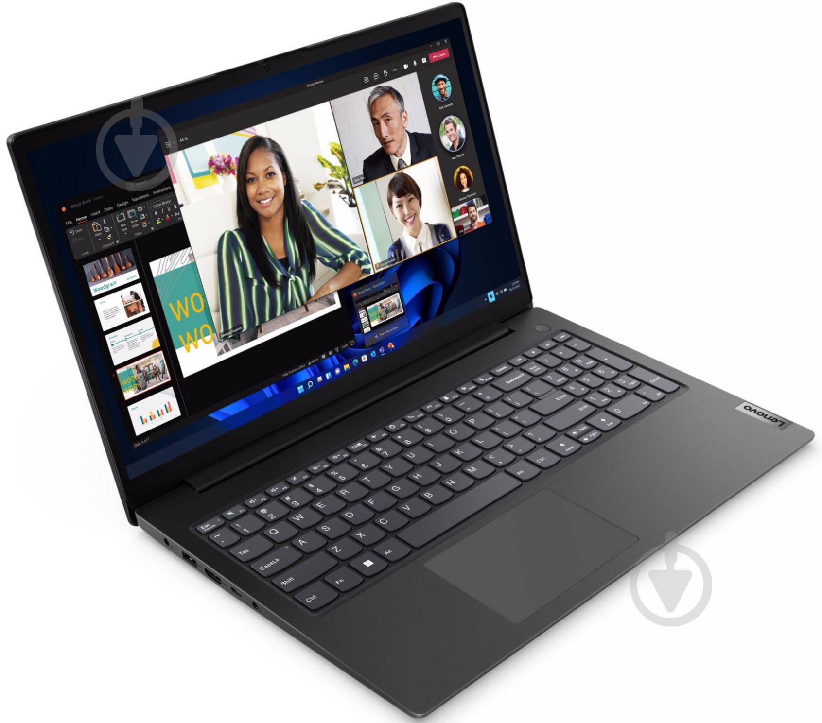 Ноутбук Lenovo V15 G4 IRU 15,6" (83A1S01J00) business black - фото 2