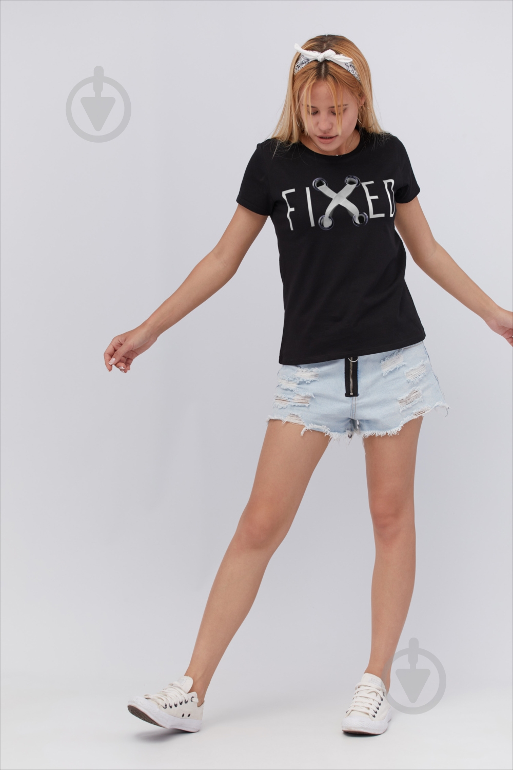 Футболка YAPPI Basic WB1009 р.L черный - фото 2 Футболка YAPPI Basic WB1009 р.L черный - фото 2