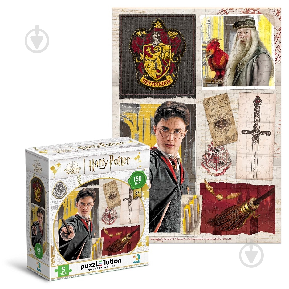Пазл DoDo Easy-S Harry Potter. Ґрифіндор, 150 елементів 200493 - фото 2