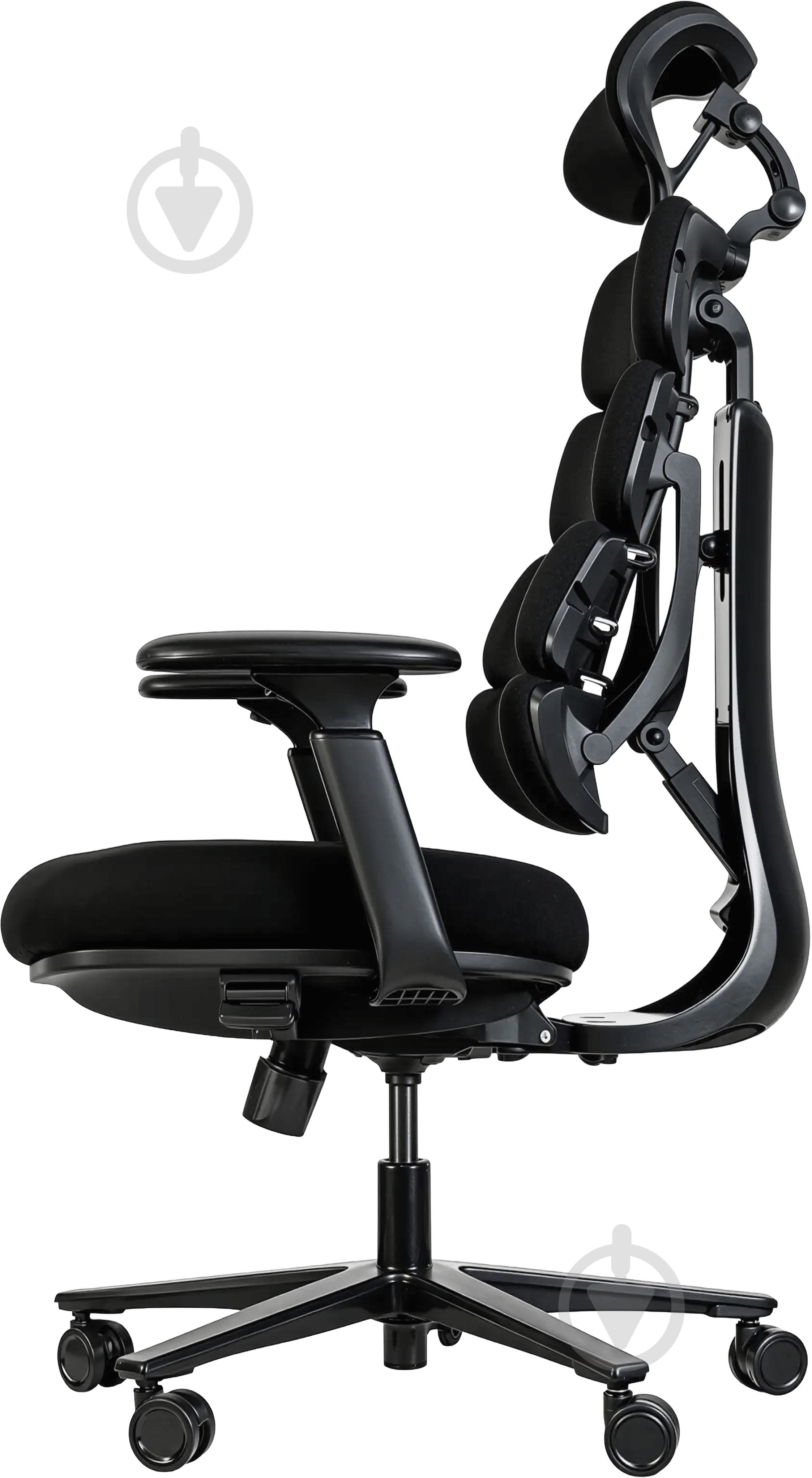 Кресло офисное OfficePro FlexCore ОС120B Black черный - фото 4 Кресло офисное OfficePro FlexCore ОС120B Black черный - фото 4