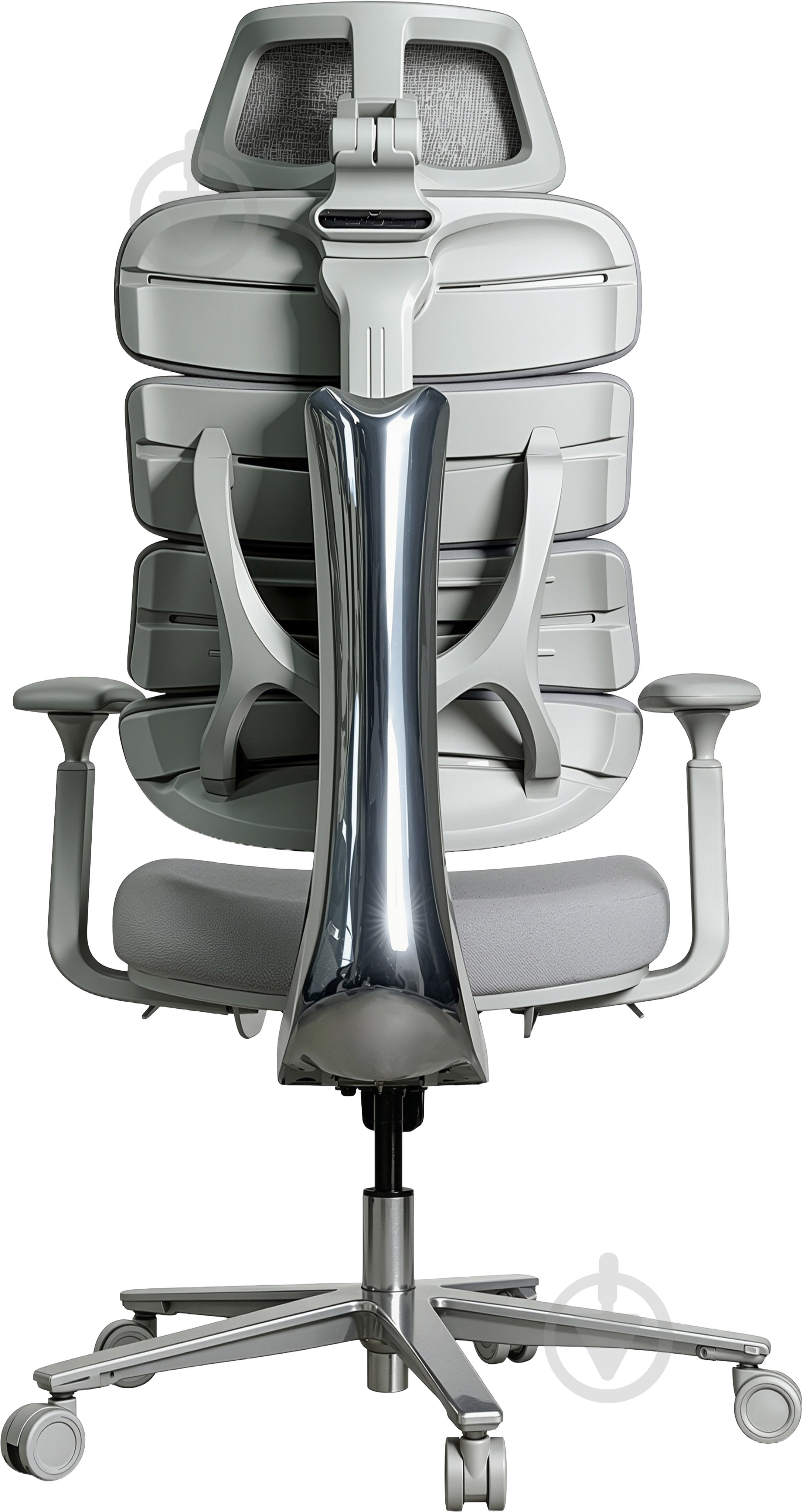Кресло офисное OfficePro FlexCore ОС120B Grey серый - фото 2 Кресло офисное OfficePro FlexCore ОС120B Grey серый - фото 2