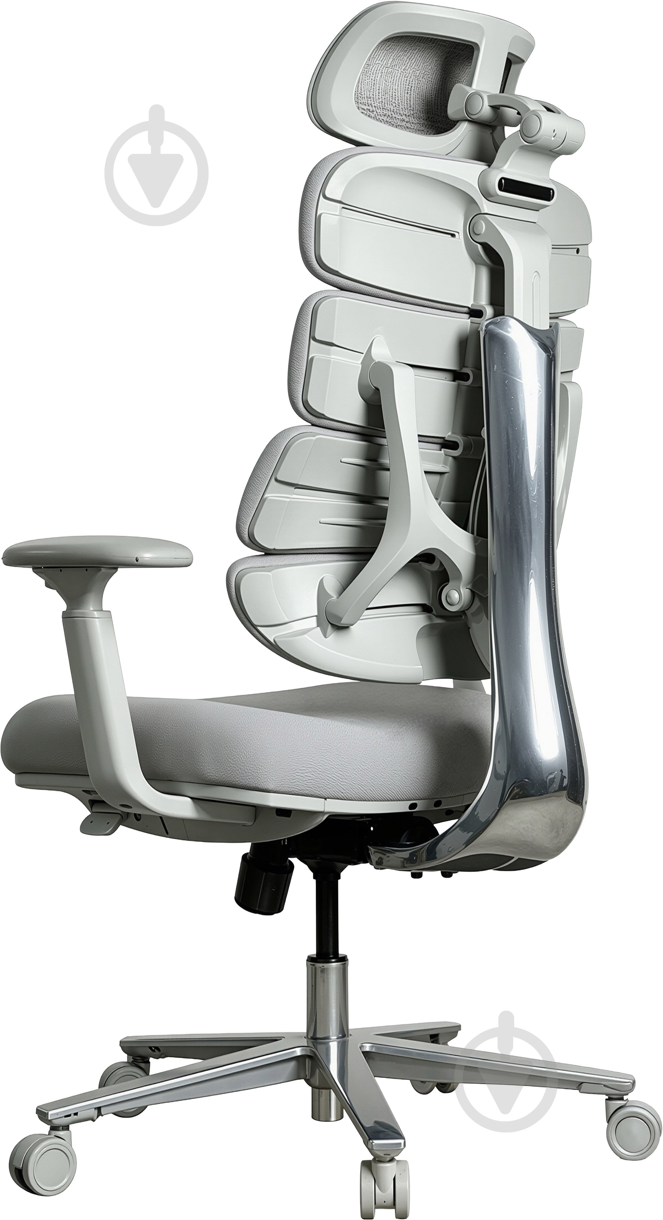 Кресло офисное OfficePro FlexCore ОС120B Grey серый - фото 3 Кресло офисное OfficePro FlexCore ОС120B Grey серый - фото 3