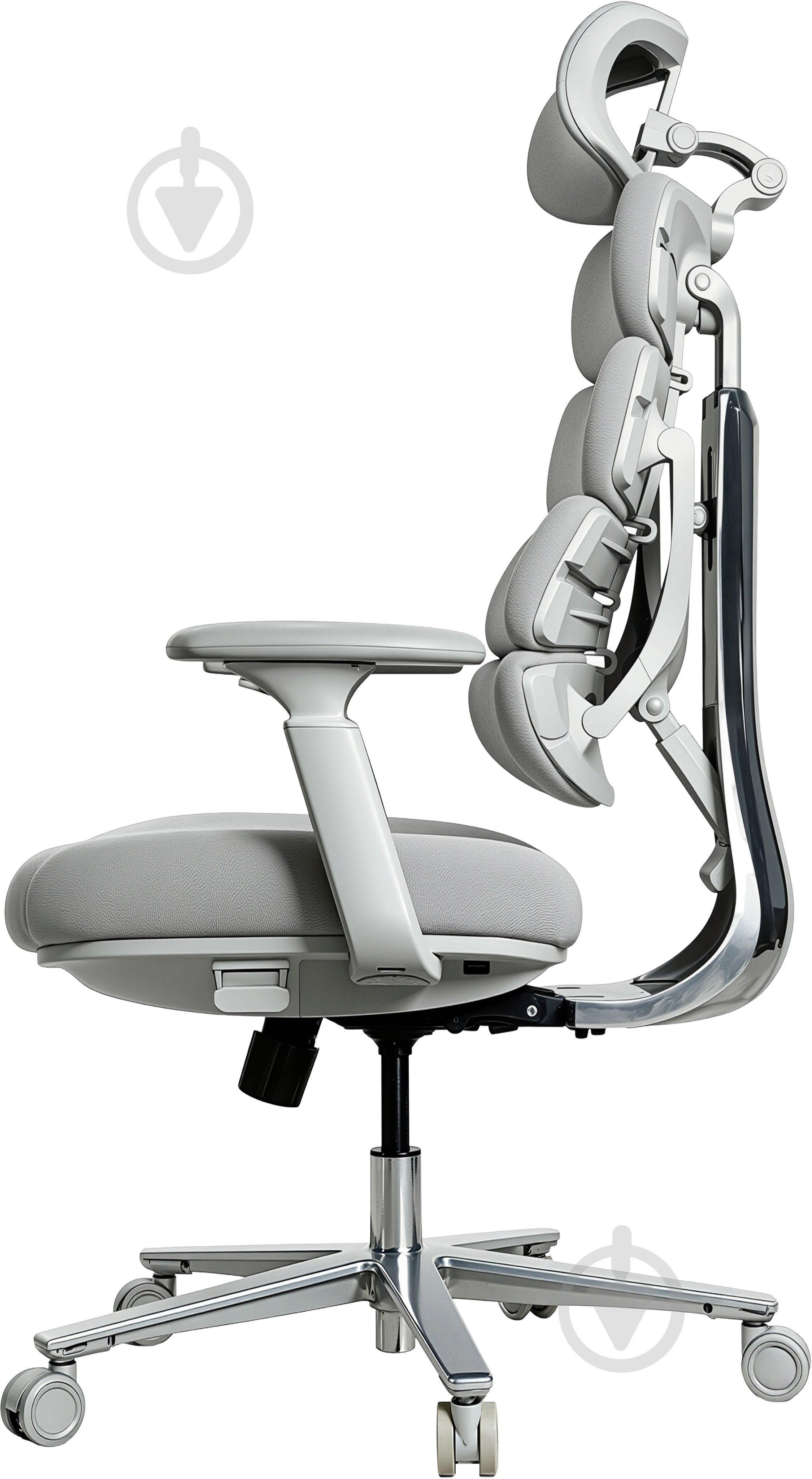 Кресло офисное OfficePro FlexCore ОС120B Grey серый - фото 4 Кресло офисное OfficePro FlexCore ОС120B Grey серый - фото 4