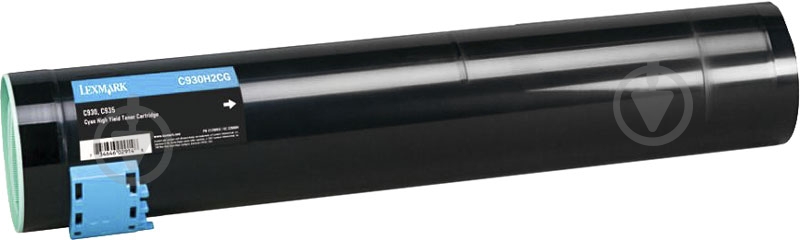 Картридж Lexmark Cyan C930H2CG голубой - фото 2 Картридж Lexmark Cyan C930H2CG голубой - фото 2