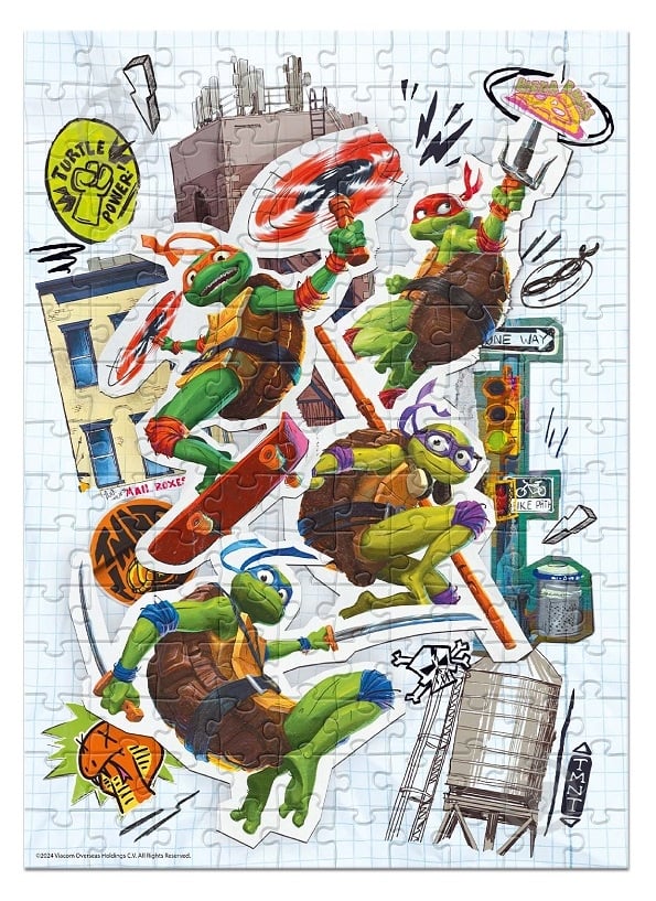 Пазл DoDo Easy-S TMNT. Команда Черепашок 150 елементів 200527 - фото 3 Пазл DoDo Easy-S TMNT. Команда Черепашок 150 елементів 200527 - фото 3