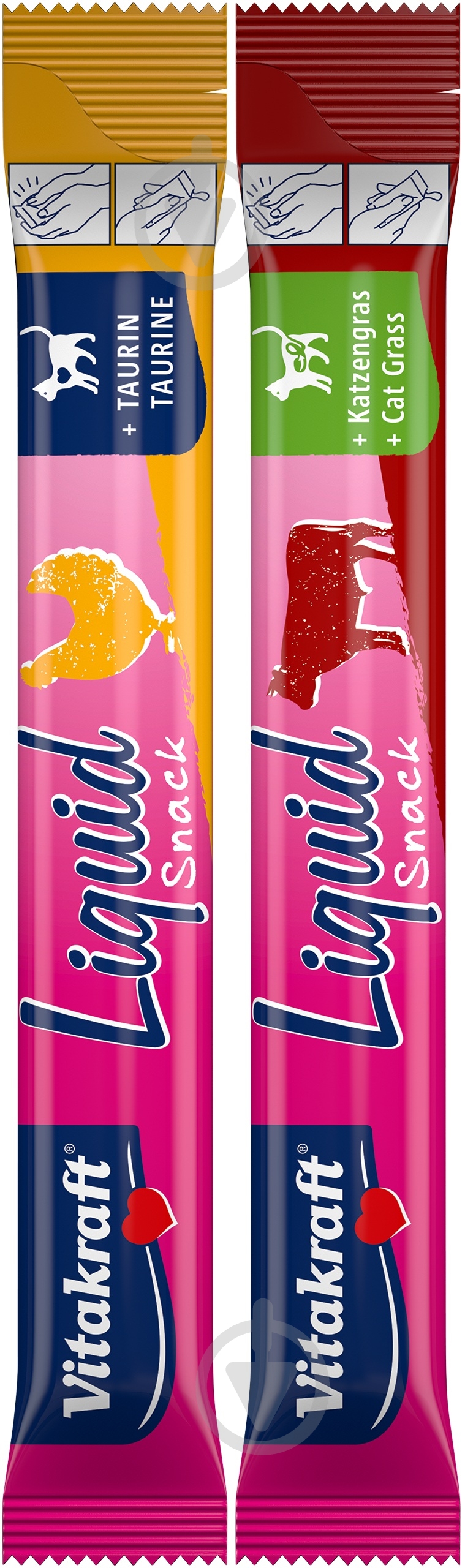 Лакомство Vitakraft Liquid Snack Multipack 16x15 г - фото 2 Лакомство Vitakraft Liquid Snack Multipack 16x15 г - фото 2