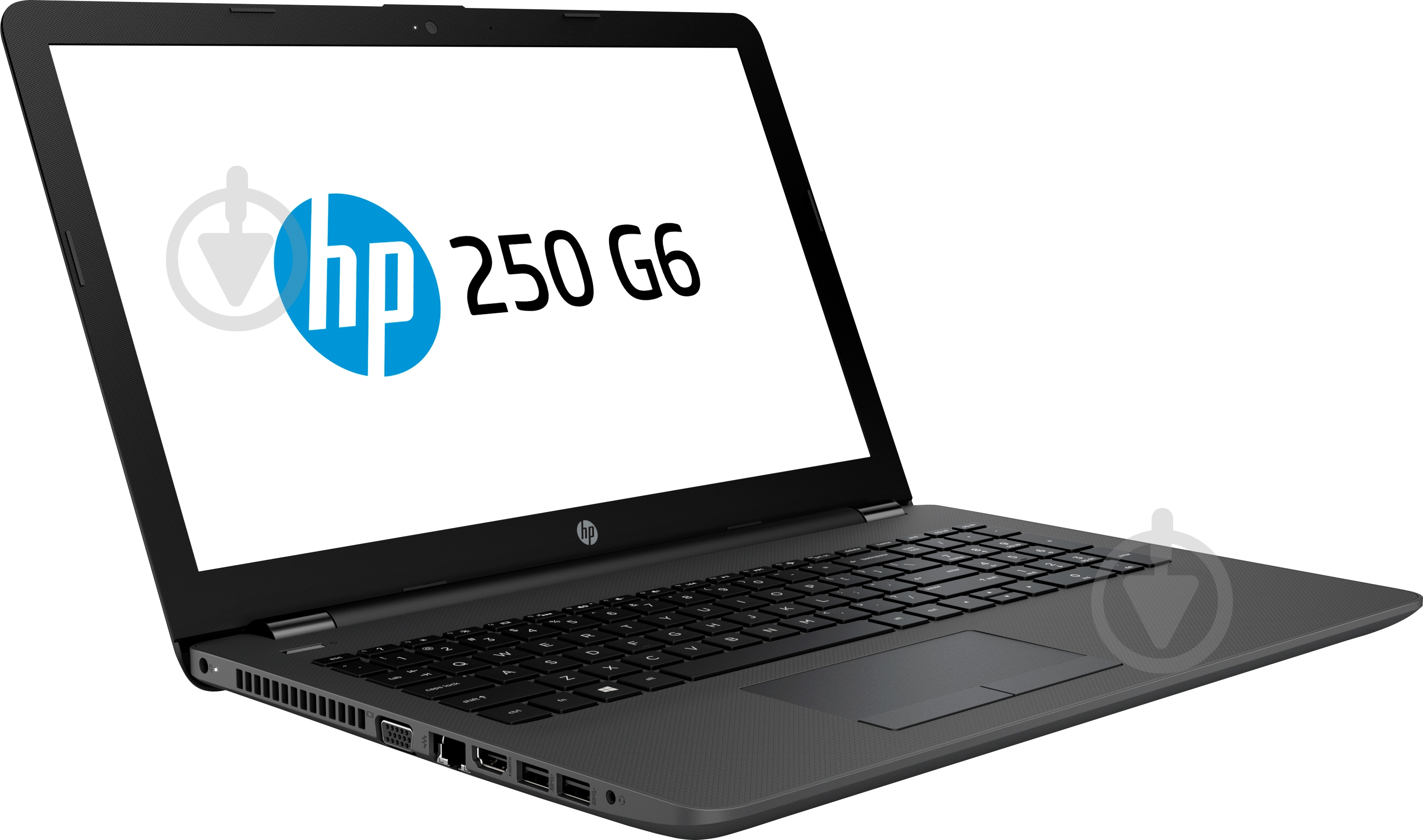 Ноутбук HP 250 G6 (4BD20ES) dark ash - фото 2