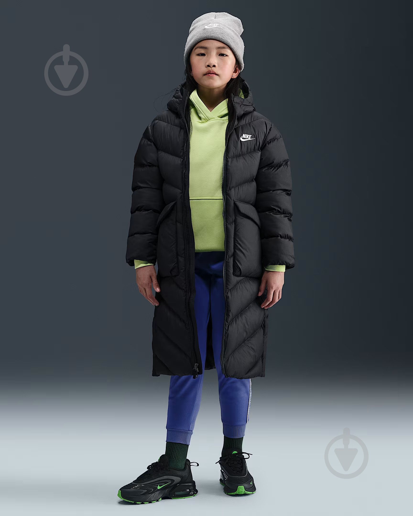 Куртка Nike K NSW TF ADP PUFFER PARKA HJ2538-010 р.L - фото 7