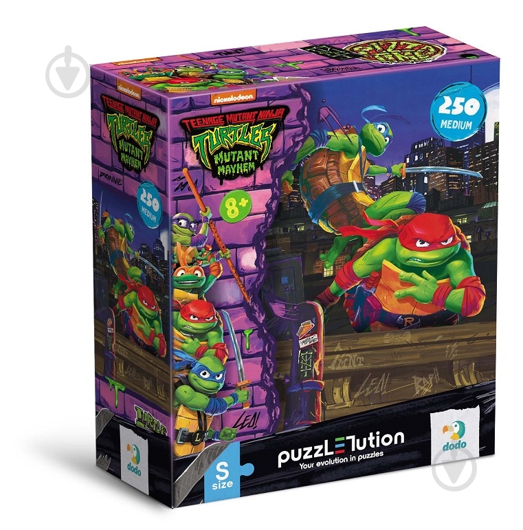 Пазл DoDo Medium-S TMNT. Леонардо та Рафаель 250 елементів 200528 - фото 1 Пазл DoDo Medium-S TMNT. Леонардо та Рафаель 250 елементів 200528 - фото 1