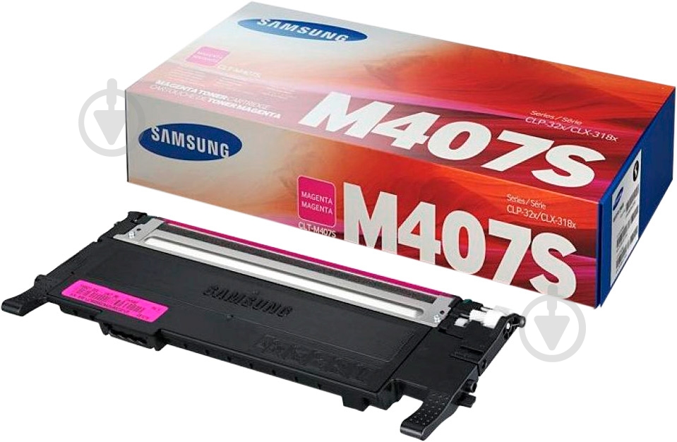 Картридж Samsung CLT-M407S/SEE magenta - фото 2 Картридж Samsung CLT-M407S/SEE magenta - фото 2