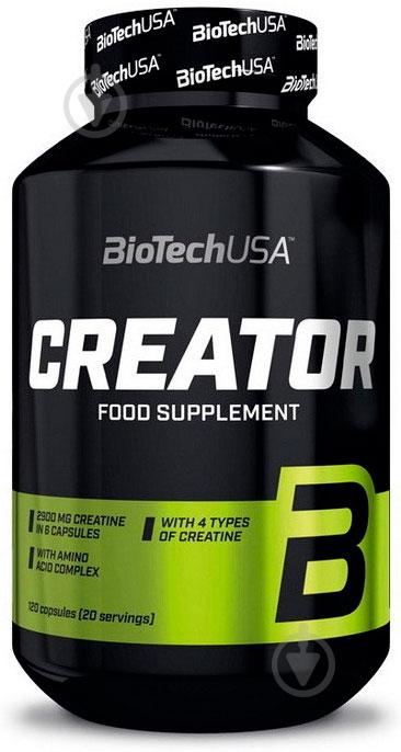 Креатин BioTechUSA CreaTOR 120 капс. - фото 1
