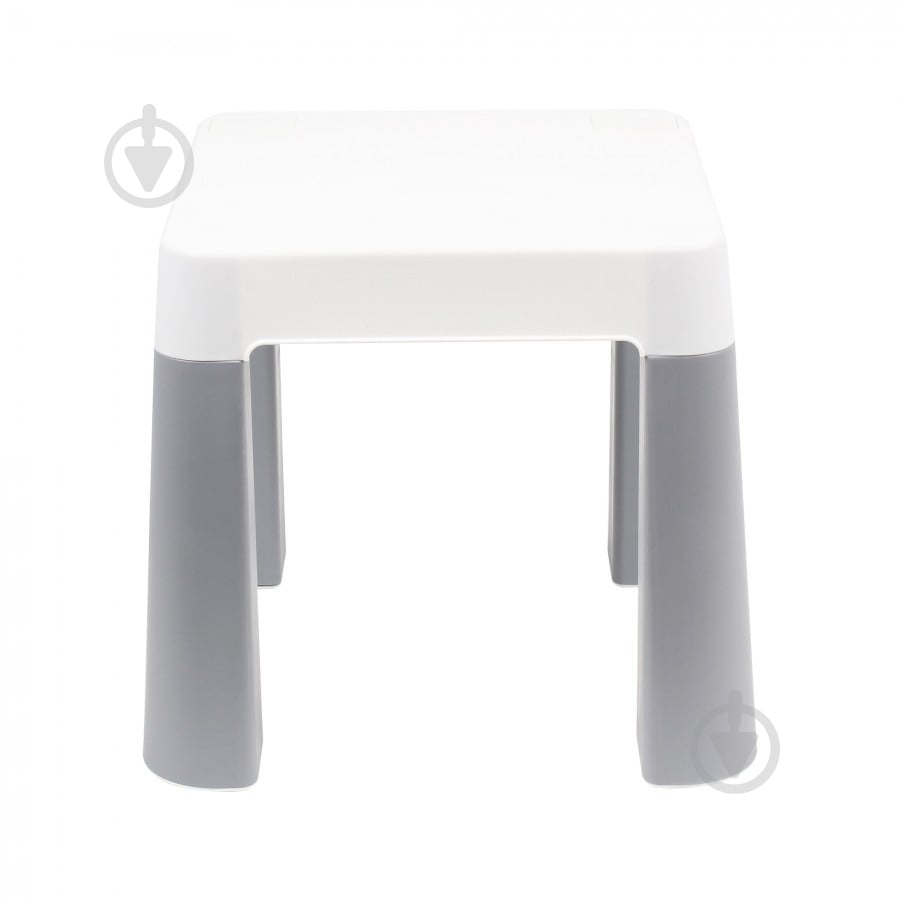 Табурет ТехноК 0860 бело-серый - фото 2