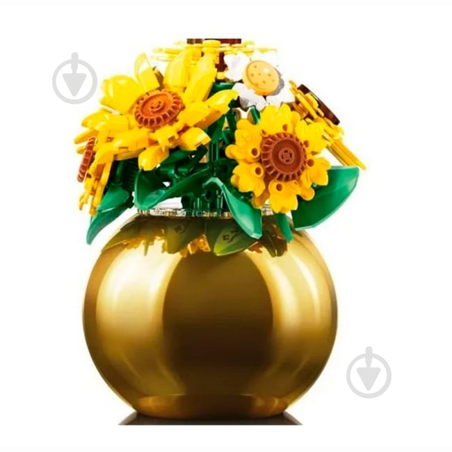 Конструктор Sluban Квіти у вазі соняшники M38-P8062 - фото 2