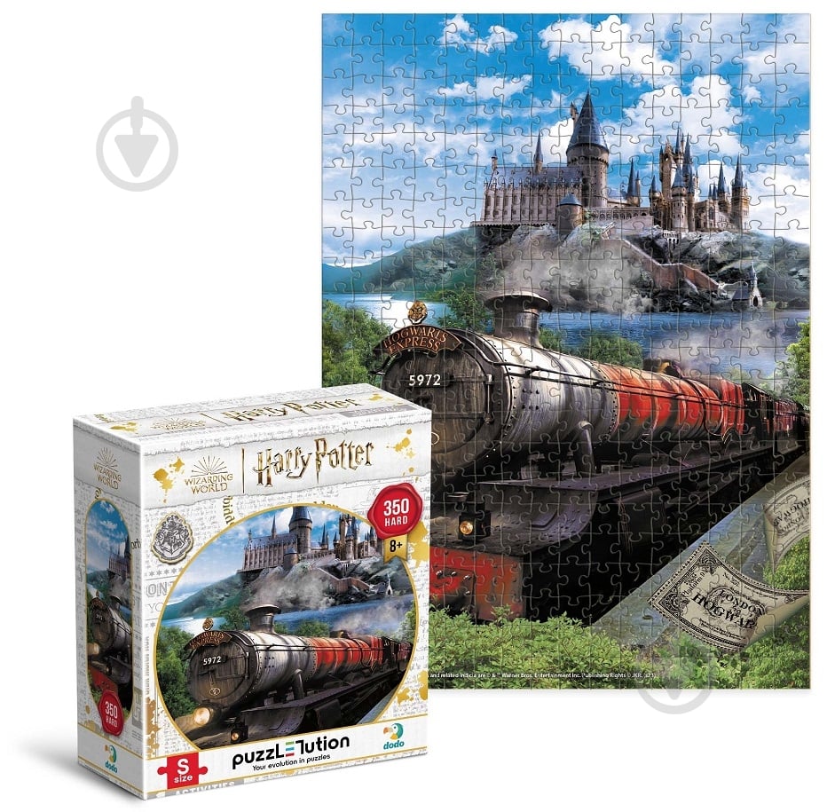 Пазл DoDo Hard-S Harry Potter. Гоґвортський експрес, 350 елементів 200502 - фото 2 Пазл DoDo Hard-S Harry Potter. Гоґвортський експрес, 350 елементів 200502 - фото 2