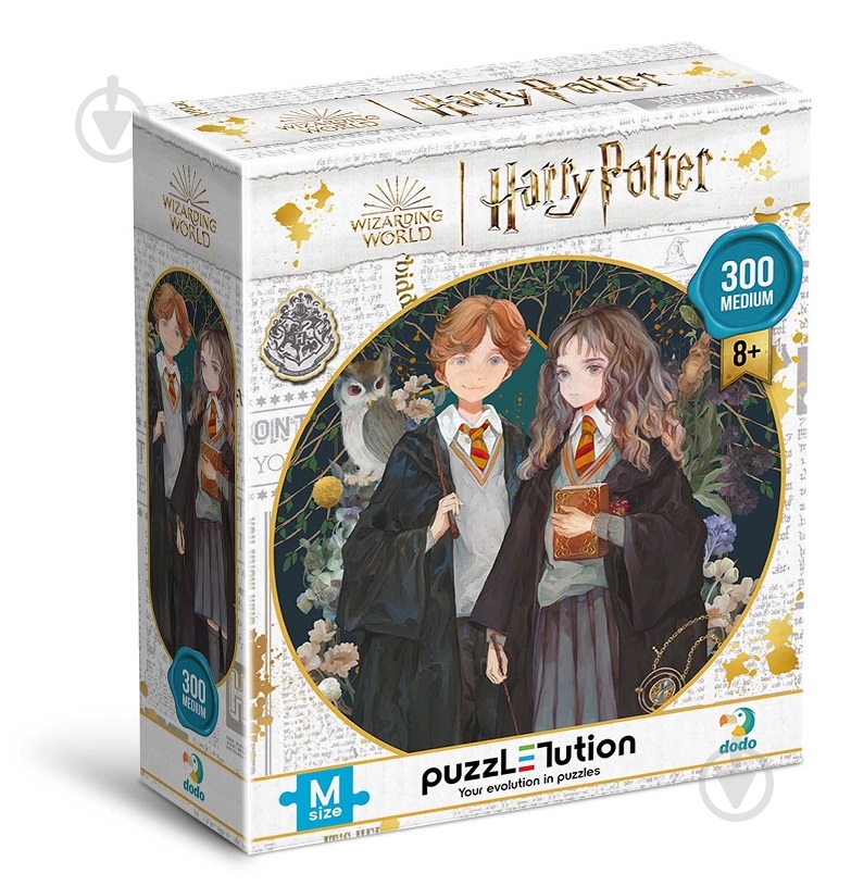 Пазл DoDo Medium-M Harry Potter. Гермиона и Роналд, 300 элементов 200499 - фото 1