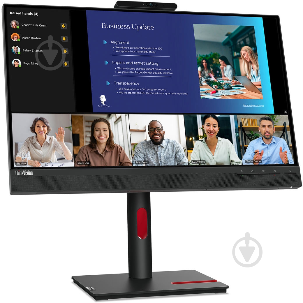 Монитор Lenovo ThinkVision T24v-30 23,8" (63D8MAT3UA) - фото 4