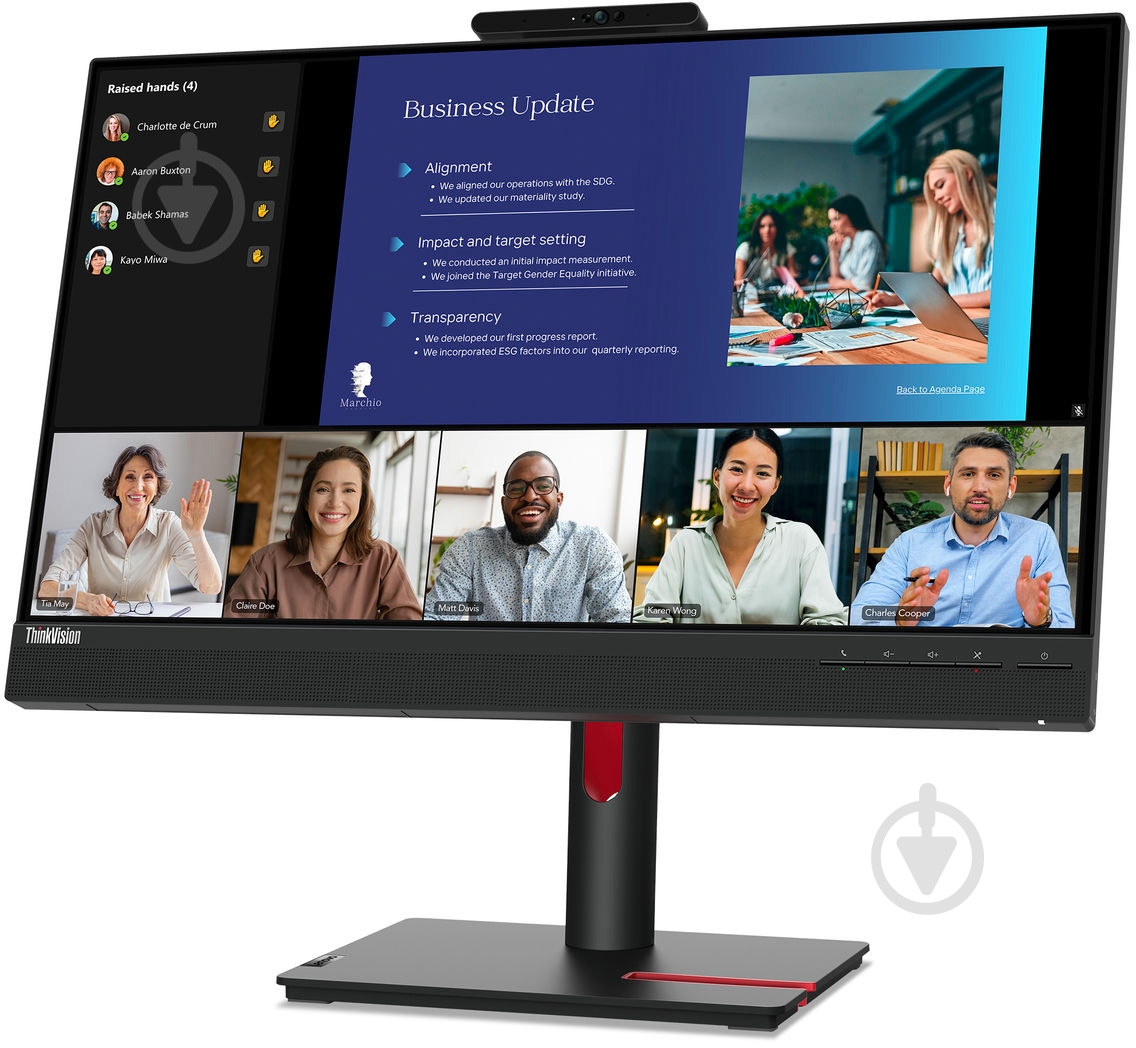 Монитор Lenovo ThinkVision T24v-30 23,8" (63D8MAT3UA) - фото 11