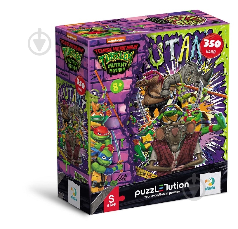 Пазл DoDo Hard-S TMNT. Мутантське безчинство 350 елементів 200530 - фото 1 Пазл DoDo Hard-S TMNT. Мутантське безчинство 350 елементів 200530 - фото 1