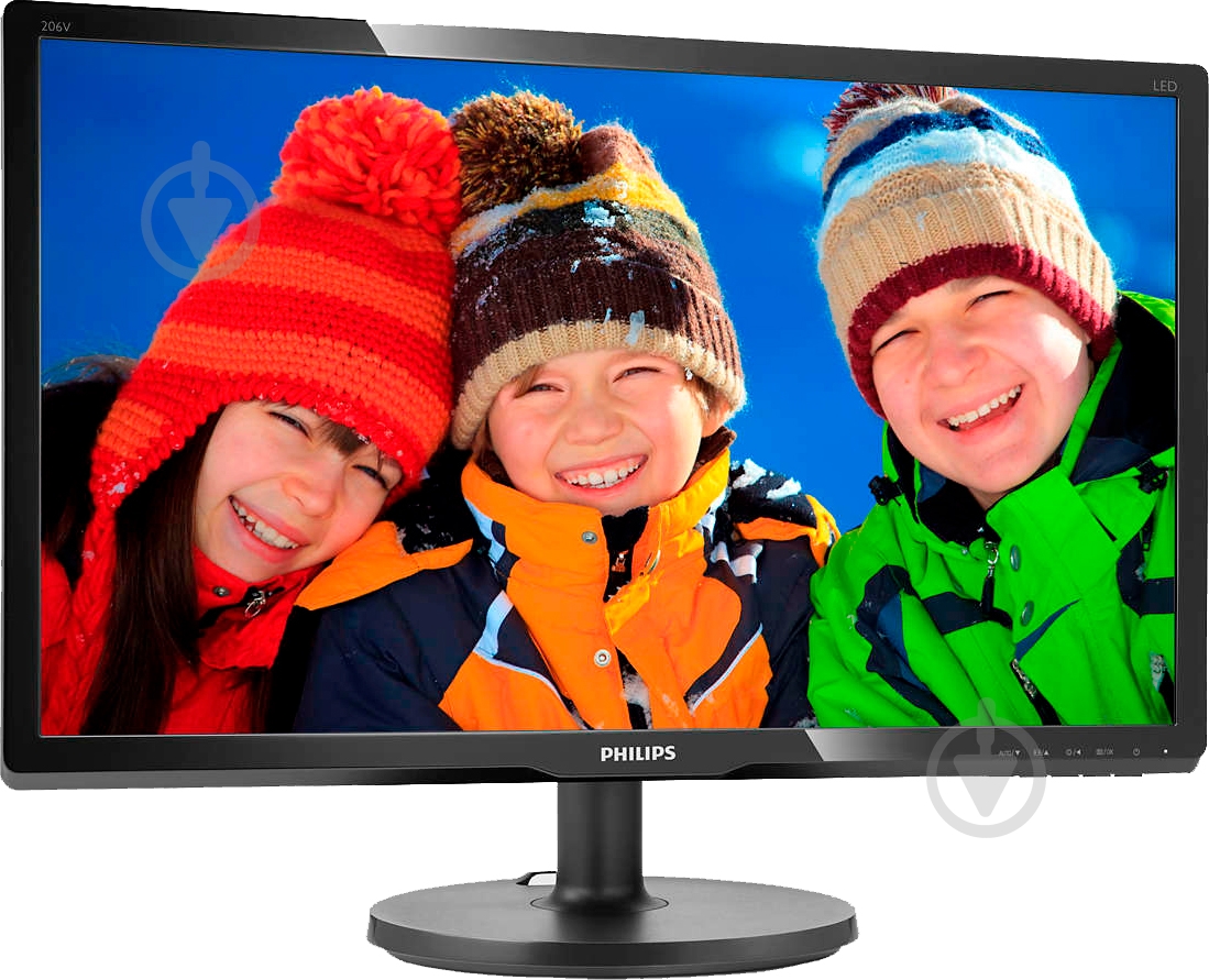 Монитор Philips 19,5" (206V6QSB6/62) - фото 2