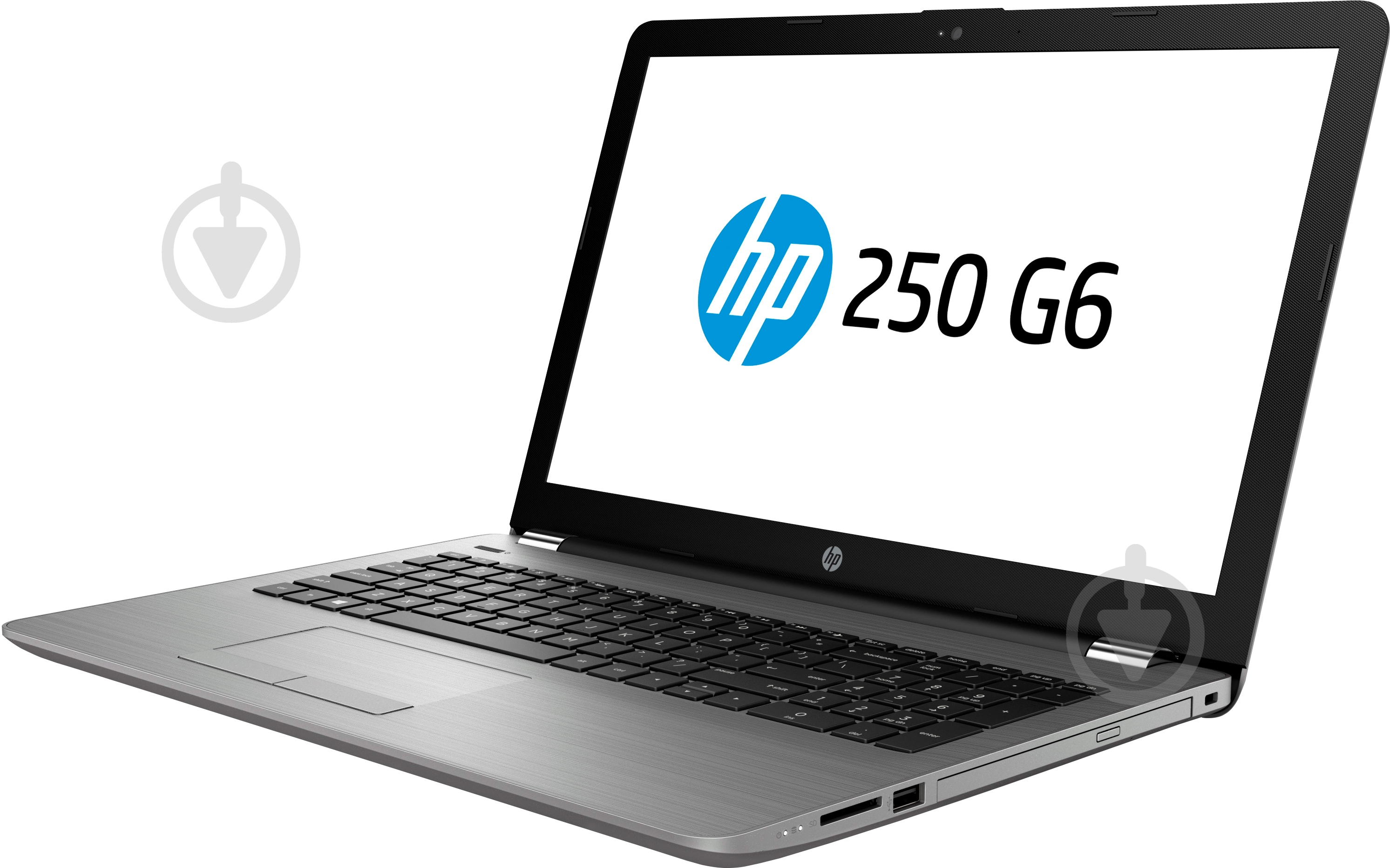 Ноутбук HP 250 G6 15.6" (4BD57ES) asteroid silver - фото 3 Ноутбук HP 250 G6 15.6" (4BD57ES) asteroid silver - фото 3
