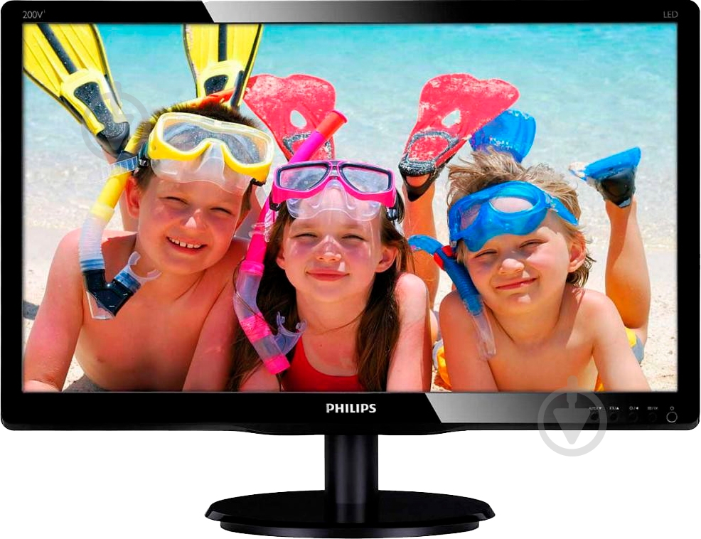 Монитор Philips 19,5" (200V4QSBR/01) - фото 1 Монитор Philips 19,5" (200V4QSBR/01) - фото 1