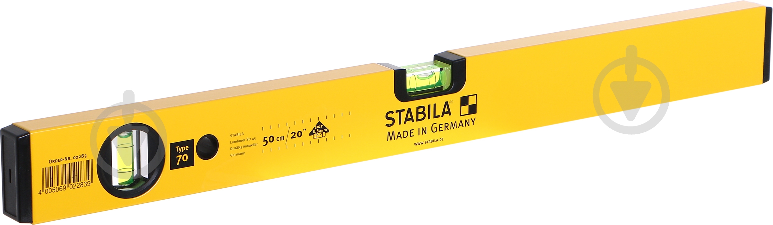 Уровень 50 см Stabila Type 70 2283 - фото 1