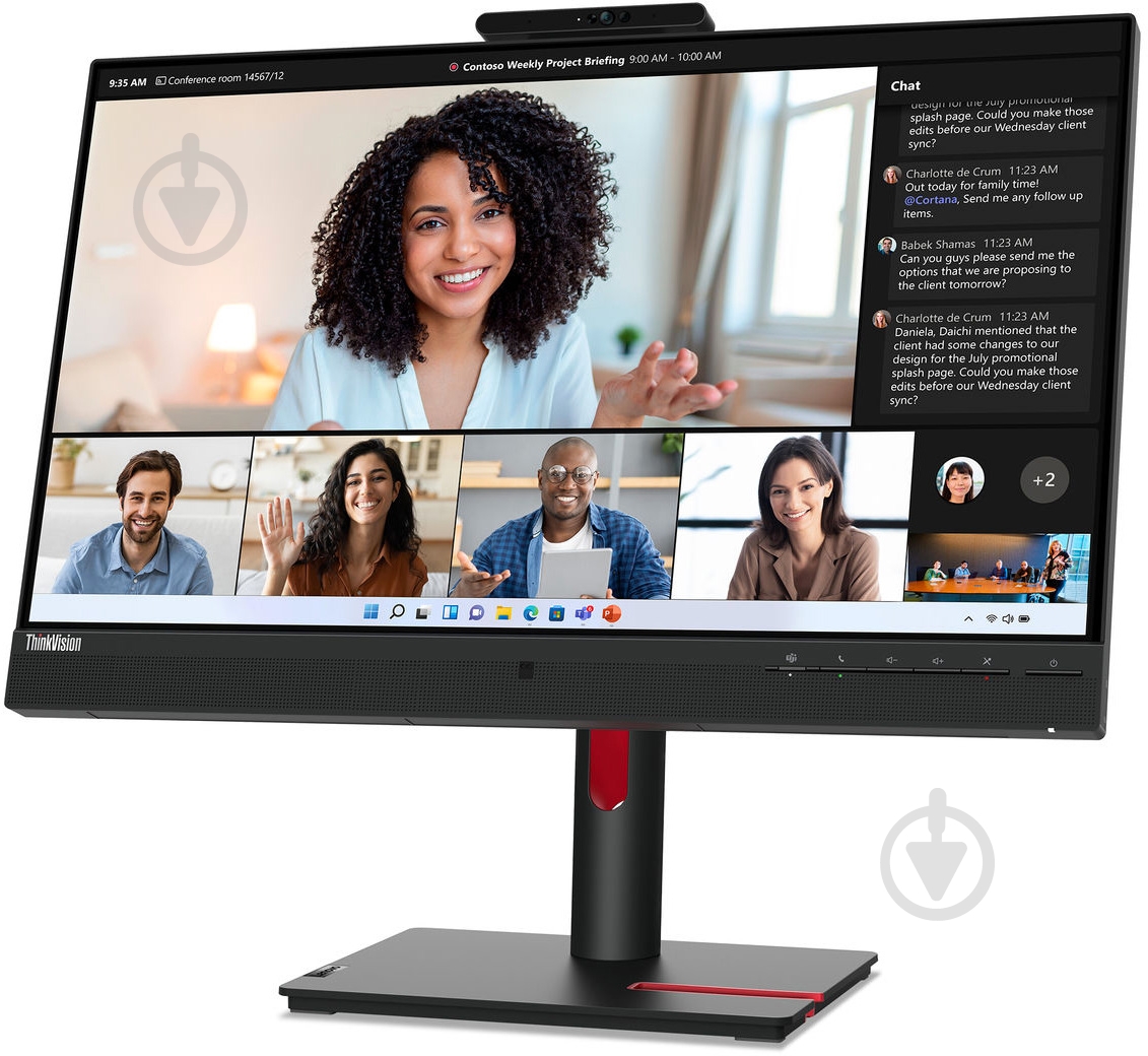 Монитор Lenovo ThinkVision T24mv-30 23,8" (63D7UAT3UA) - фото 11 Монитор Lenovo ThinkVision T24mv-30 23,8" (63D7UAT3UA) - фото 11