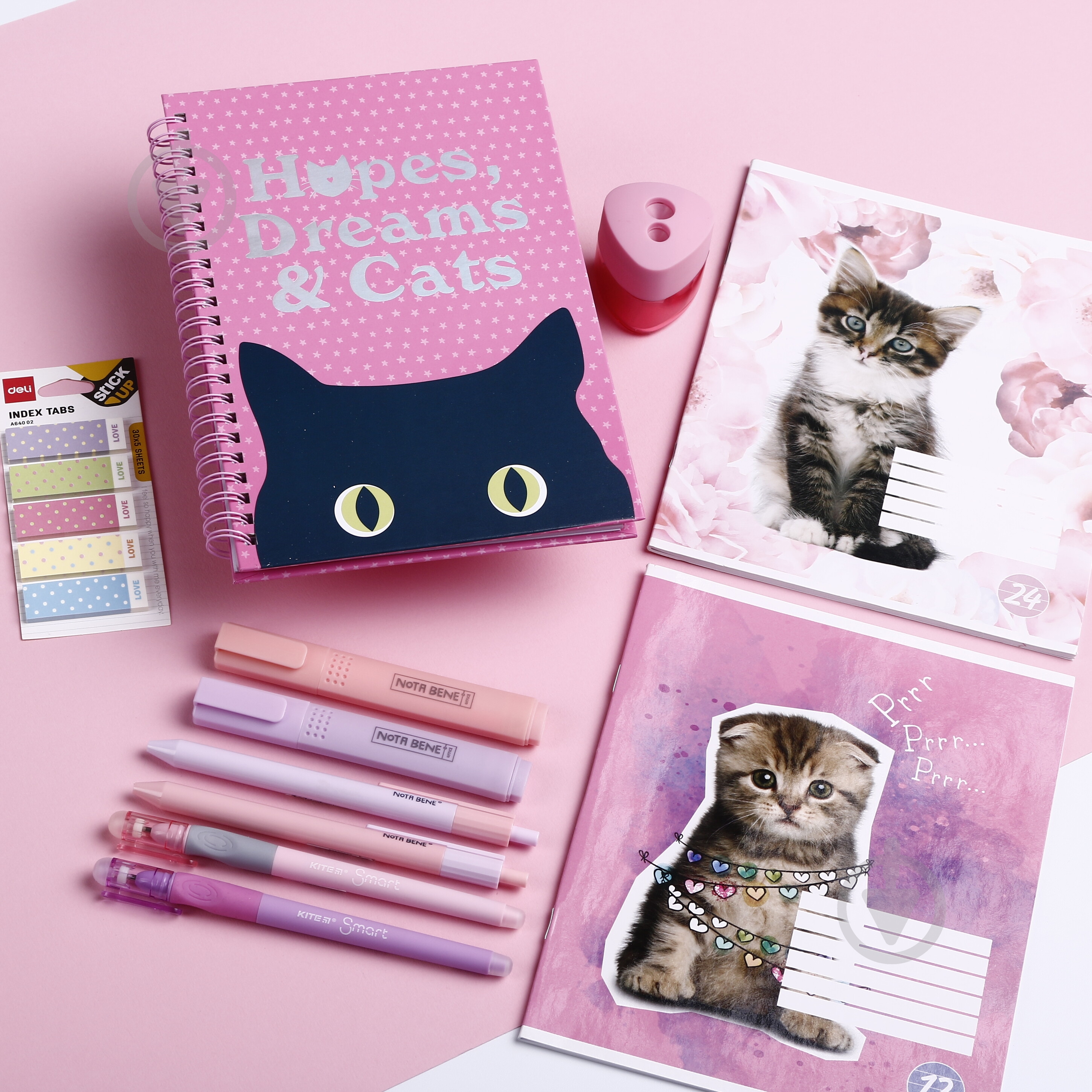 Тетрадь школьная cat 24 листа в линию - фото 8