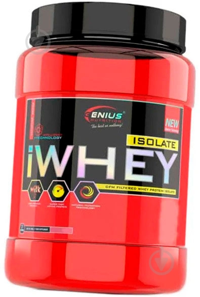 Протеин Genius Nutrition iWhey isolate банан 900 г - фото 1