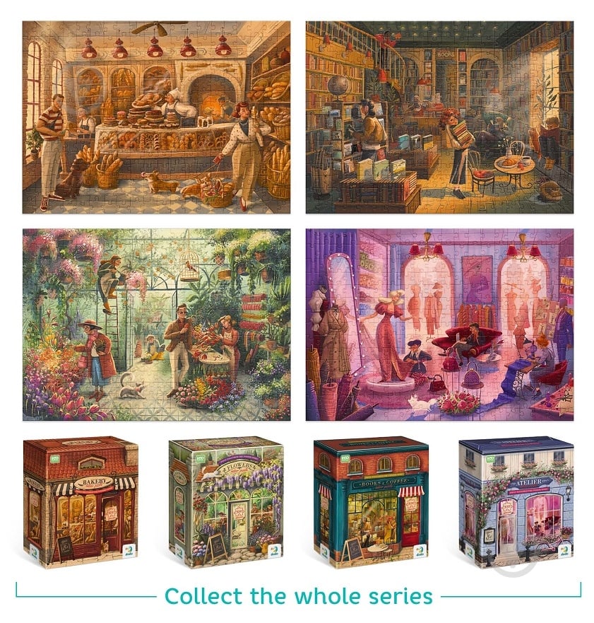 Пазл DoDo Ательє мод, 300 елементів 300601 - фото 4