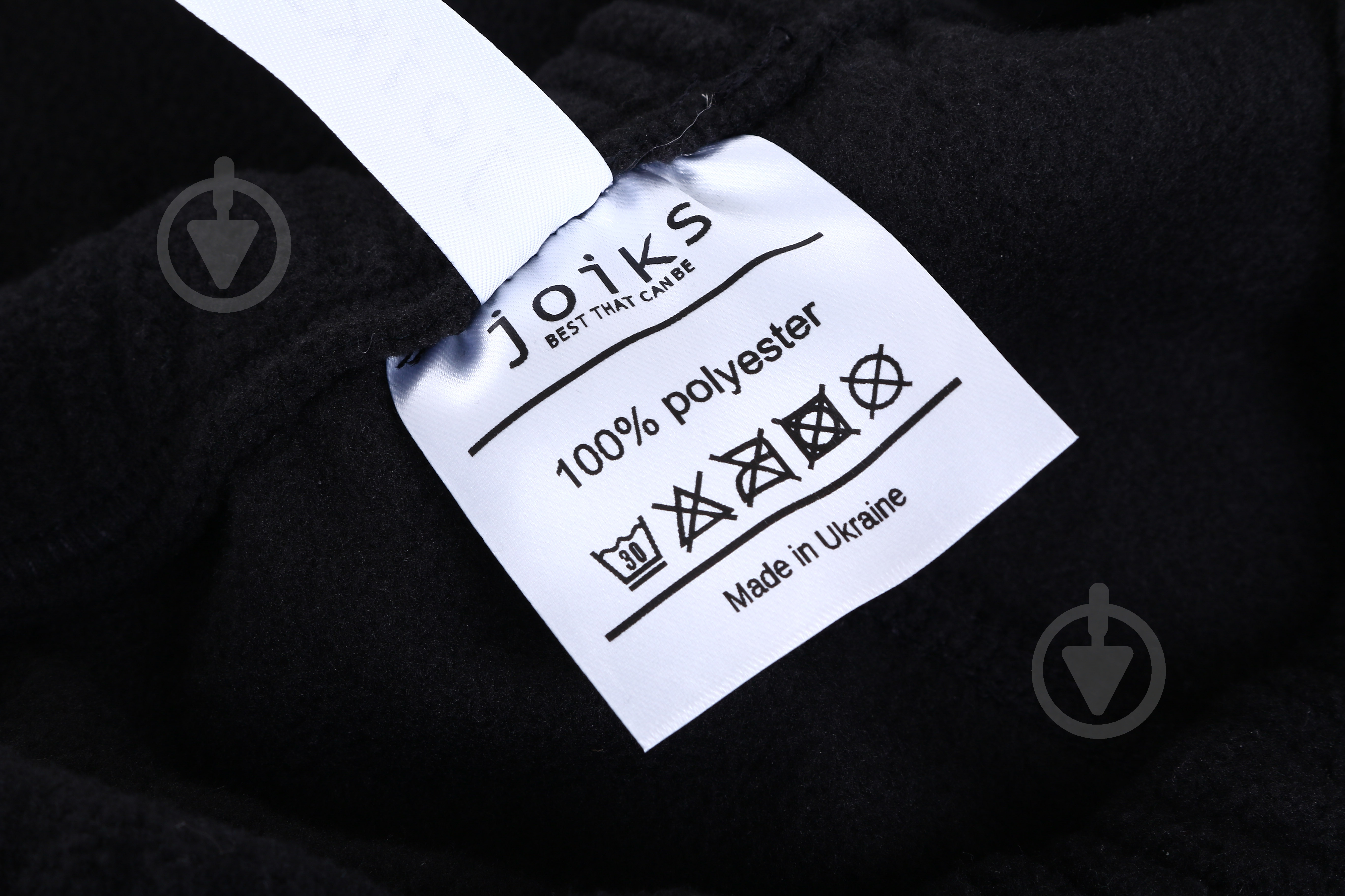 Штаны детские JOIKS флисовые спортивные унисекс р.98 черный SFK-14/e - фото 5