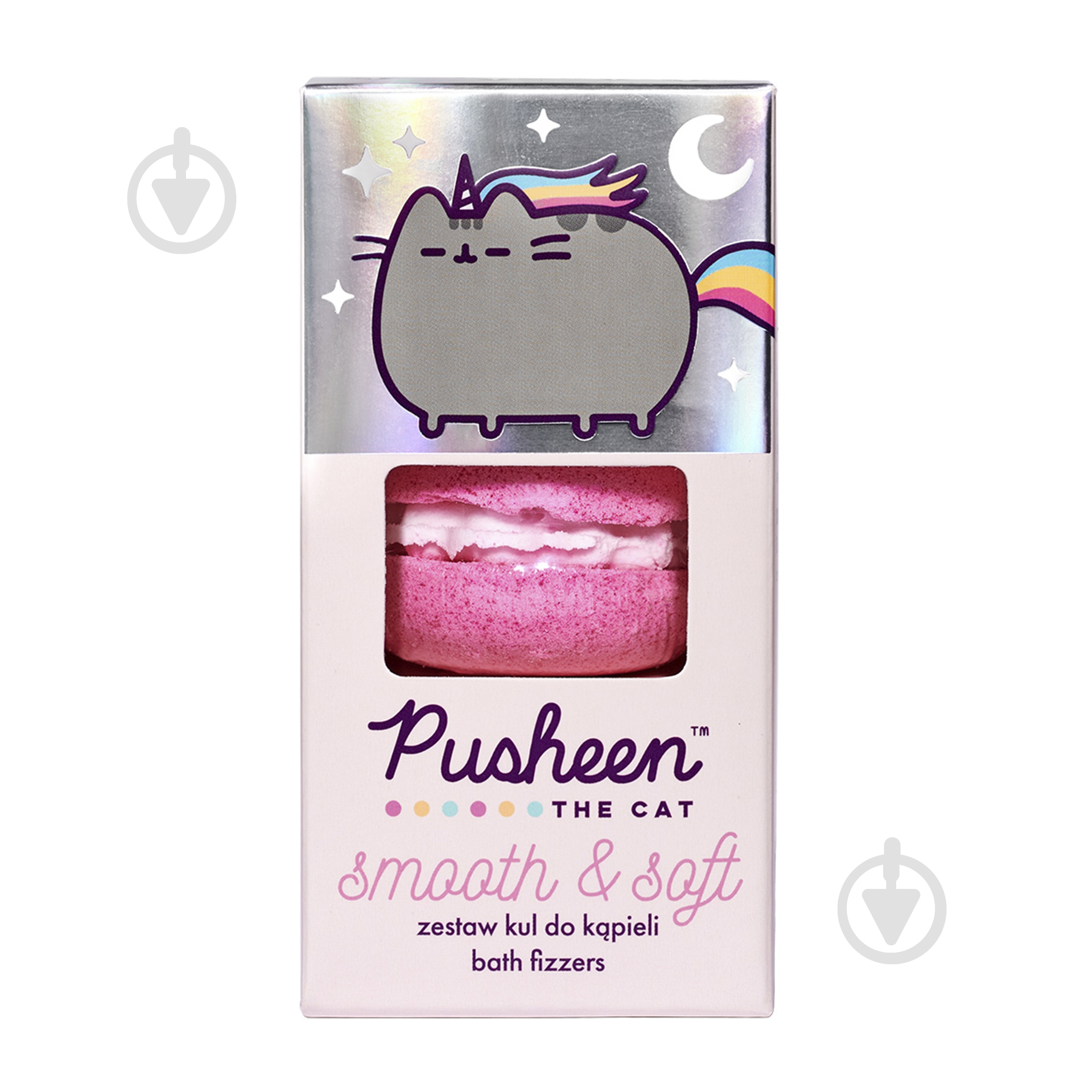 Бомбочка для ванни Pusheen 3 шт. х 50 г - фото 1