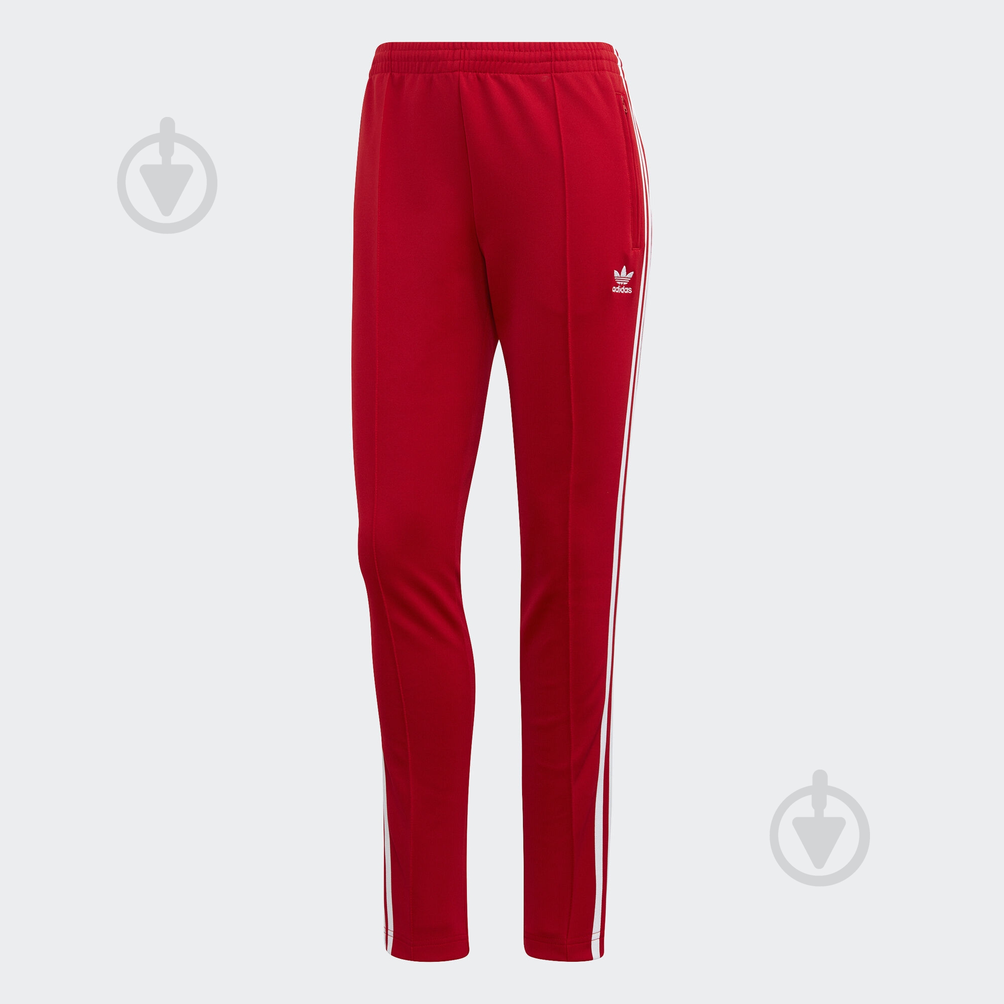 Брюки Adidas SST TP ED7575 р. 34 красный - фото 1