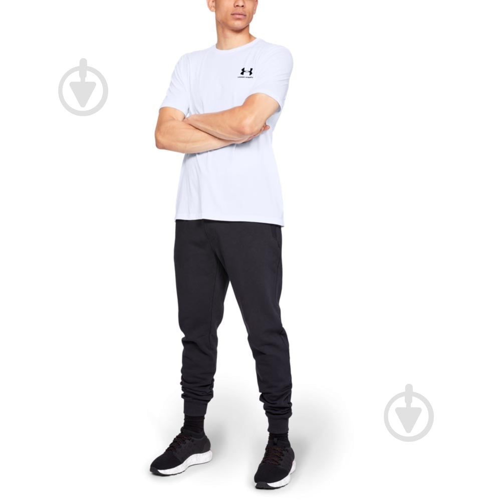 Футболка Under Armour SPORTSTYLE LEFT CHEST SS 1326799-100 р.L білий - фото 3