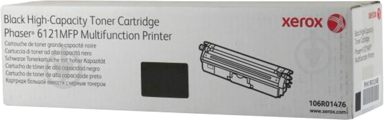 Тонер-картридж Xerox черный 106R01476 - фото 1 Тонер-картридж Xerox черный 106R01476 - фото 1