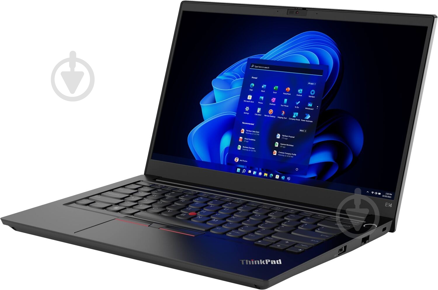 Ноутбук Lenovo ThinkPad E14 Gen 4 14" (21E3006ARA) black - фото 5
