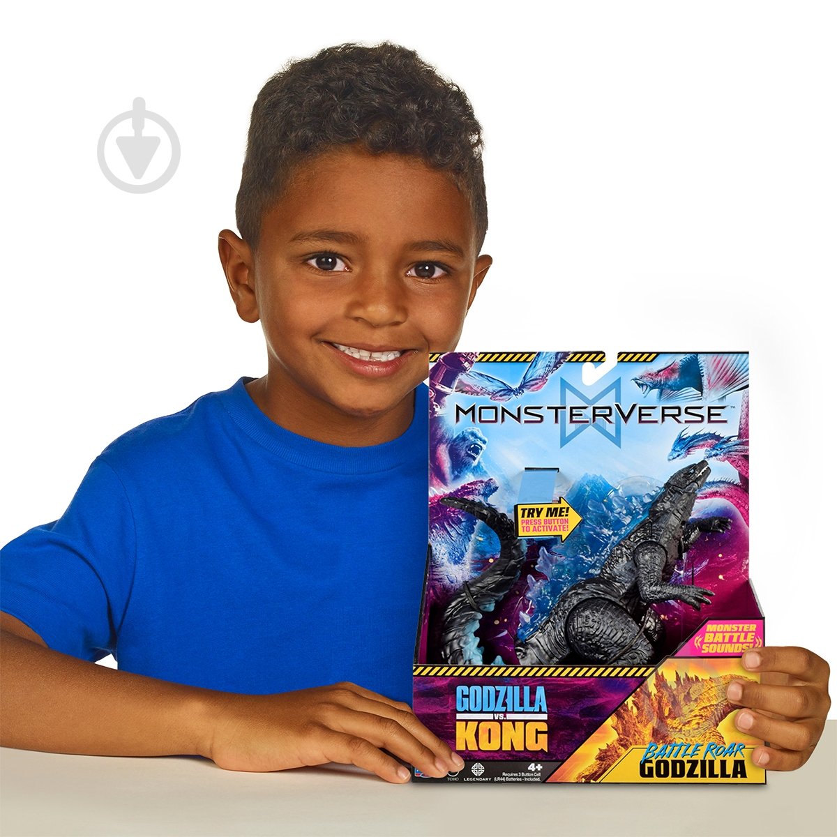 Фигурка Godzilla vs. Kong S2 Годзилла готов к бою (звук) 35756N - фото 6