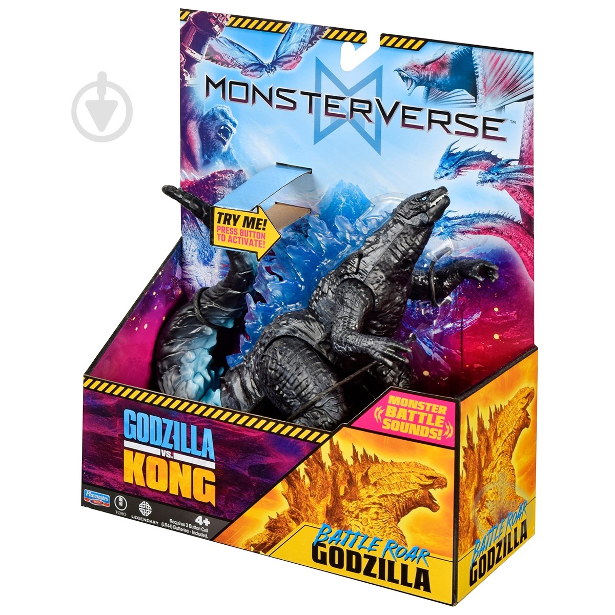 Фигурка Godzilla vs. Kong S2 Годзилла готов к бою (звук) 35756N - фото 2