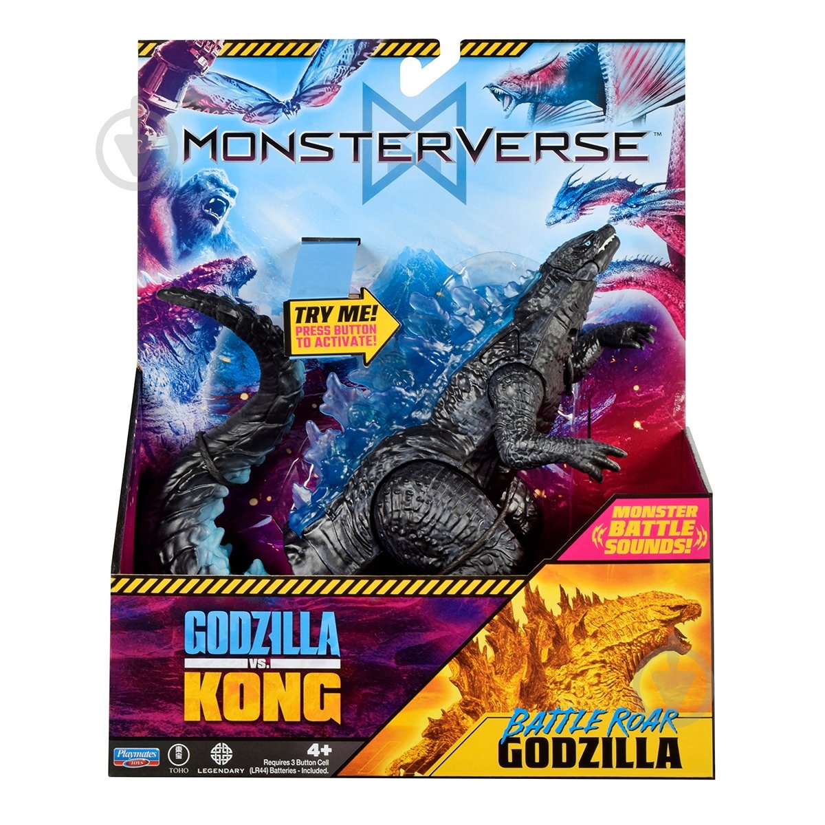 Фигурка Godzilla vs. Kong S2 Годзилла готов к бою (звук) 35756N - фото 5
