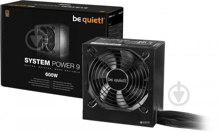 Блок питания be quiet! BN247 600 Вт - фото 1 Блок питания be quiet! BN247 600 Вт - фото 1