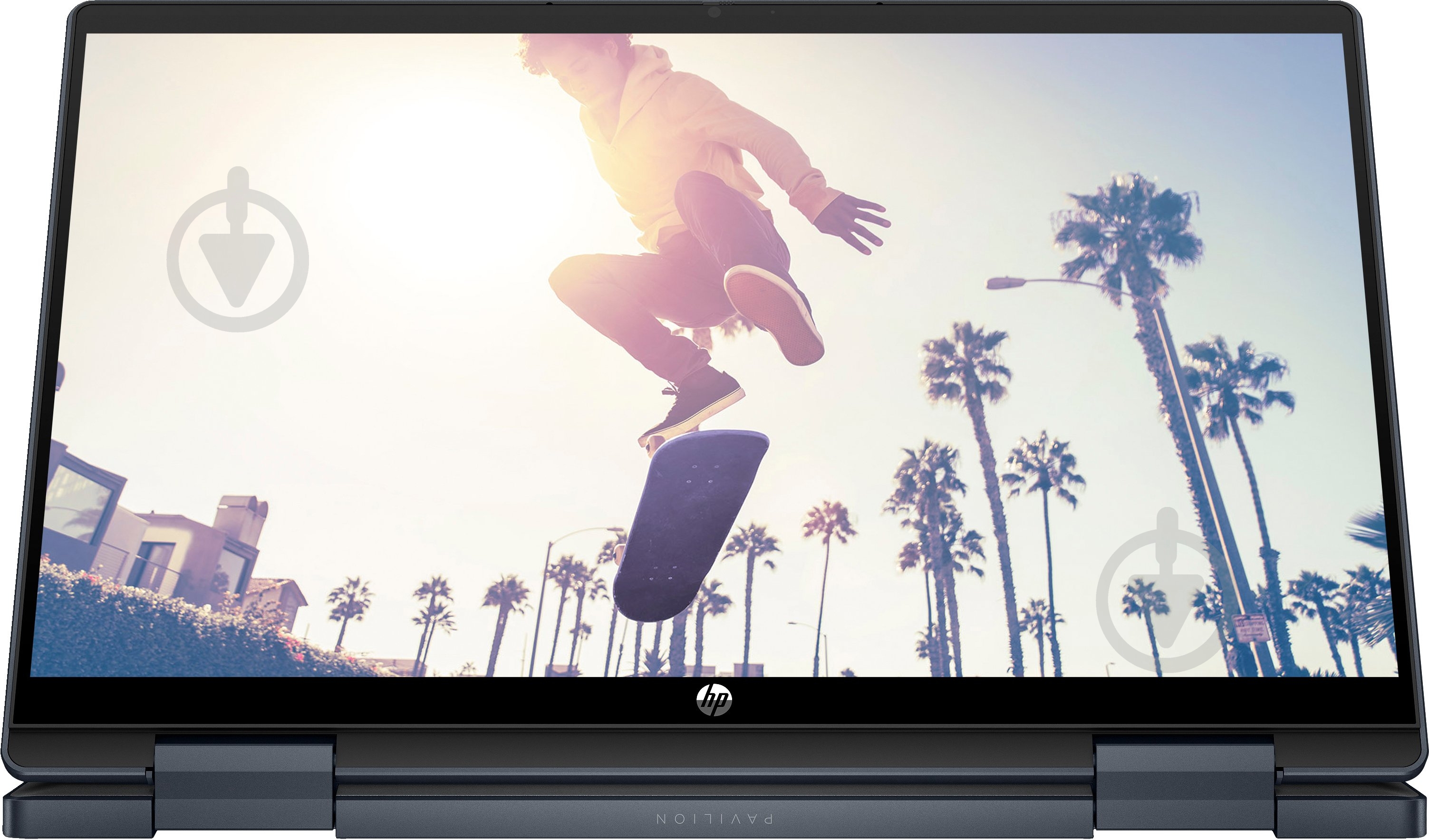 Ноутбук HP Pavilion x360 14" (826T0EA) space blue - фото 2