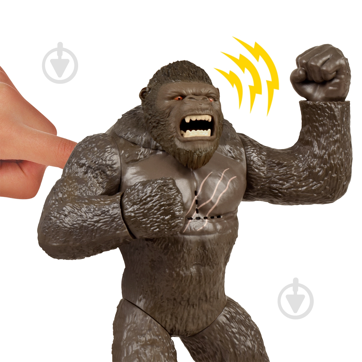 Фигурка Godzilla vs. Kong S2 Конг готов к бою (звук) 35757N - фото 6 Фигурка Godzilla vs. Kong S2 Конг готов к бою (звук) 35757N - фото 6