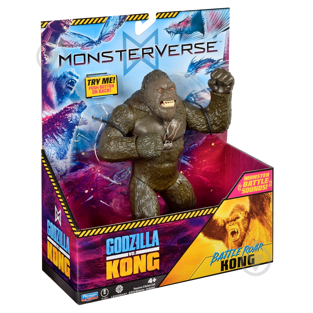 Фигурка Godzilla vs. Kong S2 Конг готов к бою (звук) 35757N - фото 1 Фигурка Godzilla vs. Kong S2 Конг готов к бою (звук) 35757N - фото 1