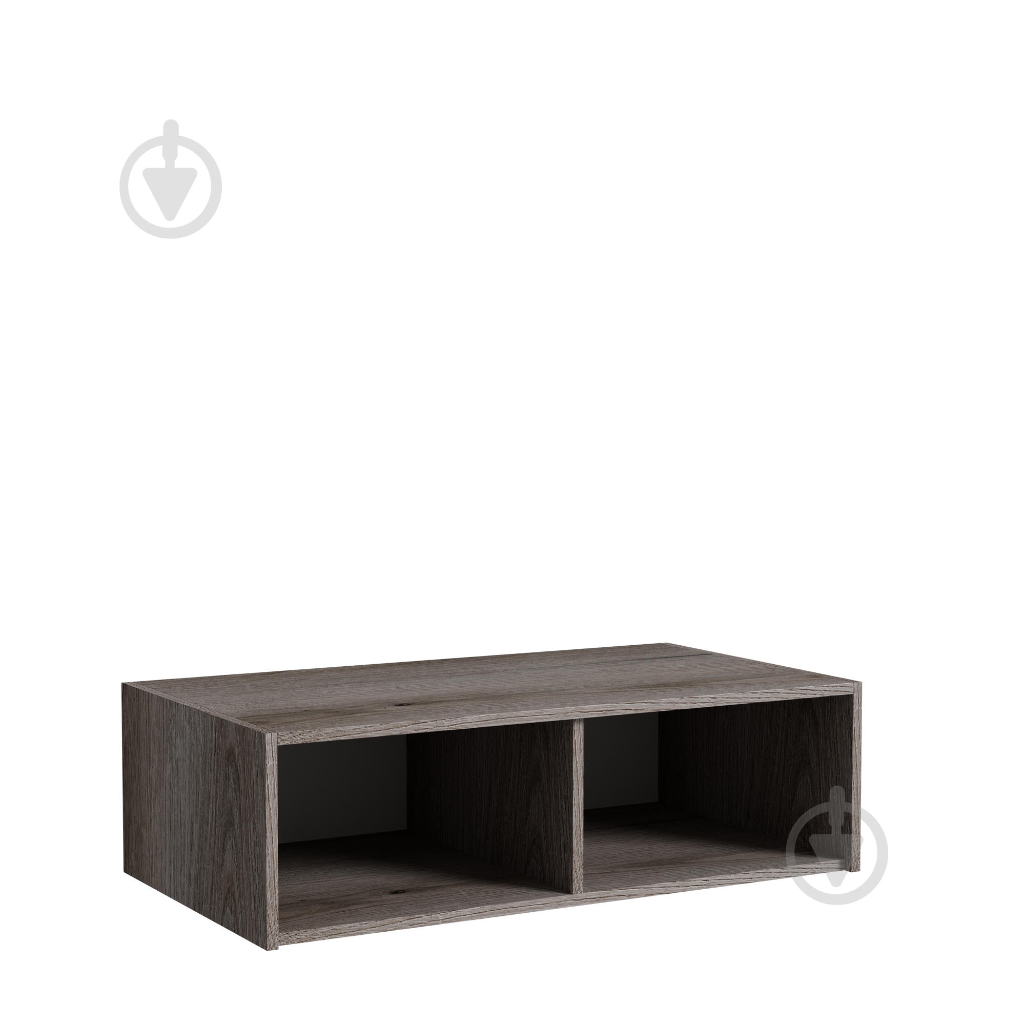 Полка Luxe Studio Loom 1012 300х1012х564 мм дуб эвок прибрежный / светло-серый - фото 2 Полка Luxe Studio Loom 1012 300х1012х564 мм дуб эвок прибрежный / светло-серый - фото 2