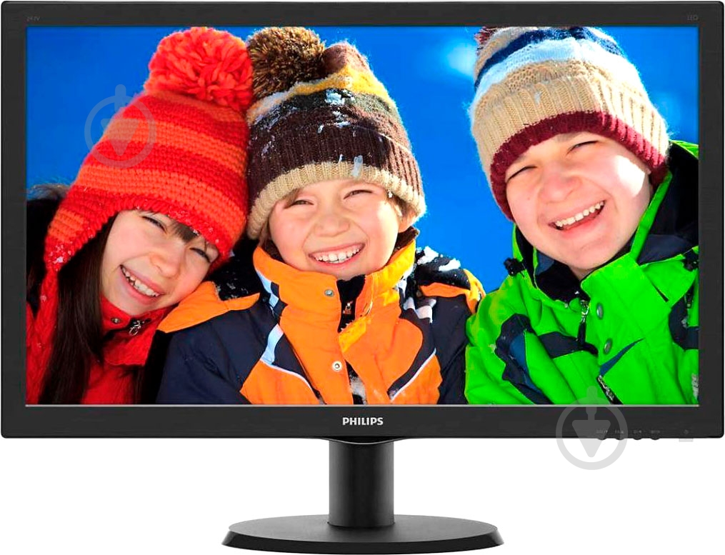 Монітор Philips 23,6" (243V5LSB5/00) - фото 1 Монітор Philips 23,6" (243V5LSB5/00) - фото 1