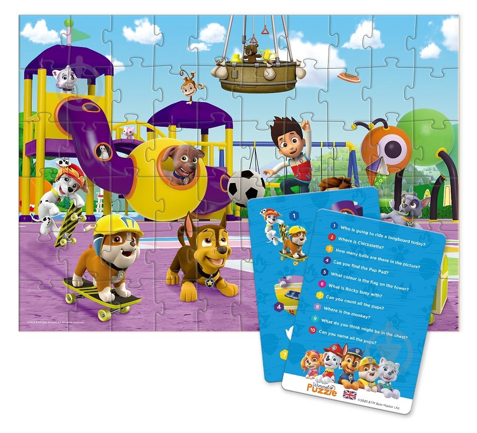 Пазл DoDo на 60 елементів Paw Patrol. На прогулянці 200453 - фото 3 Пазл DoDo на 60 елементів Paw Patrol. На прогулянці 200453 - фото 3