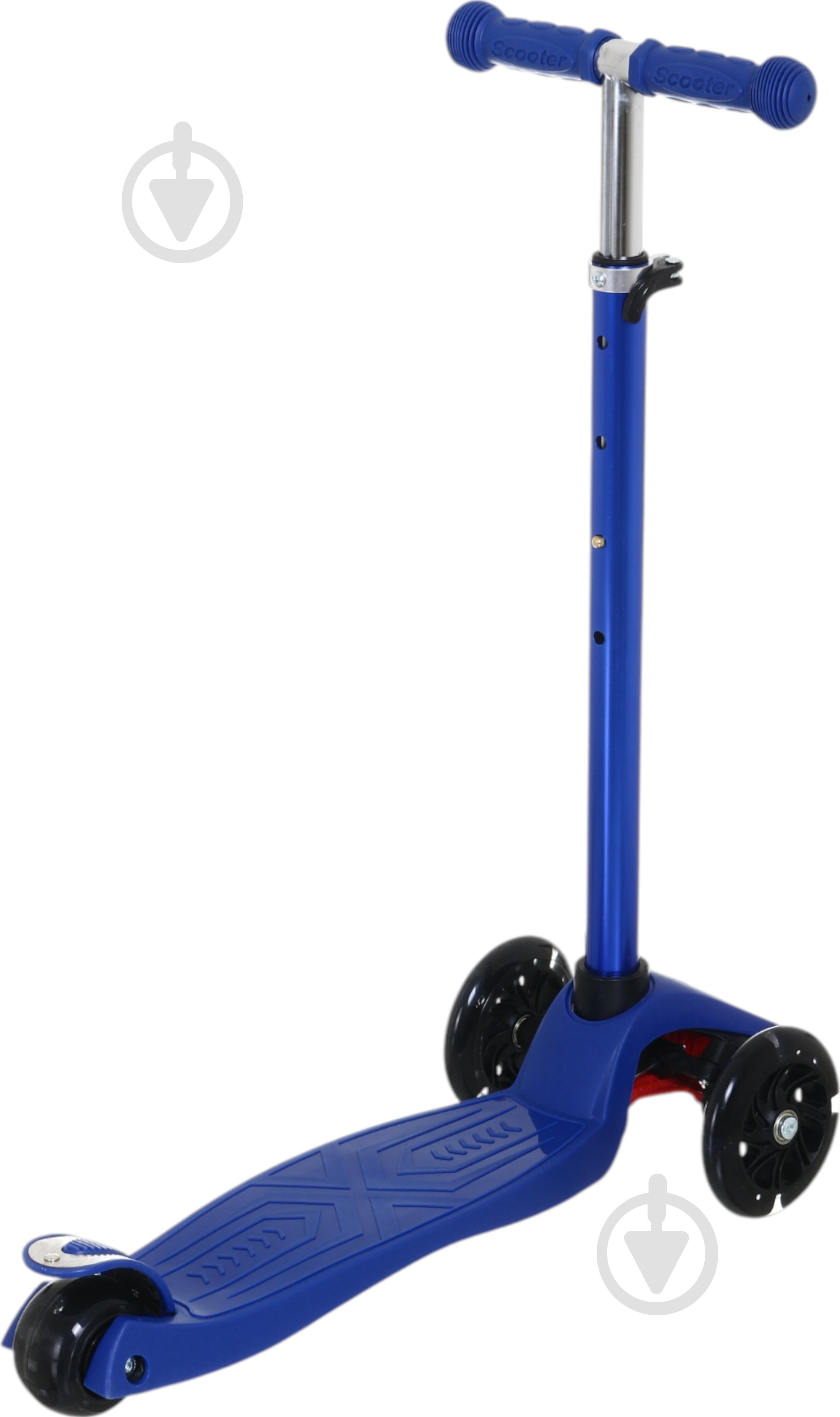Самокат MaxxPro kids дитячий 3-колісний LS306C/maxi синій - фото 7